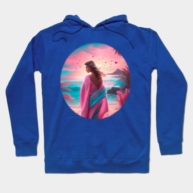 Dreamy beach sunrise Hoodie by sailorsam1805